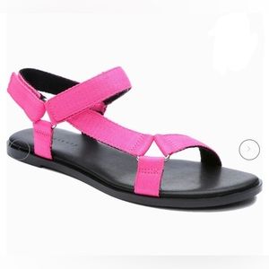 Sanctuary Womens Sway Strappy Ankle Flat Sandals